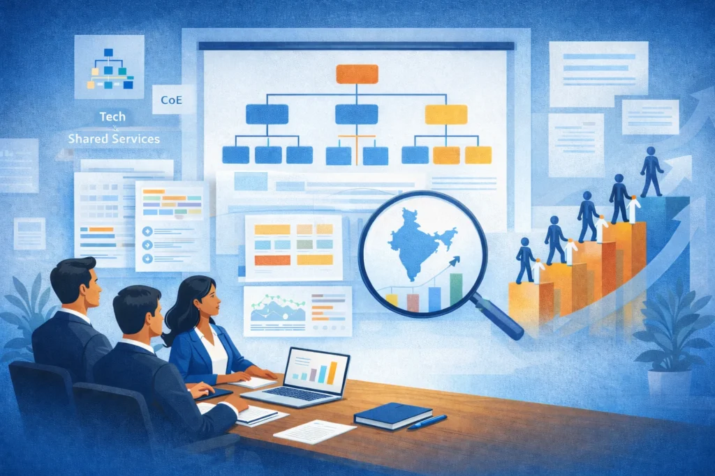 Organization design and role architecture for scalable business structures